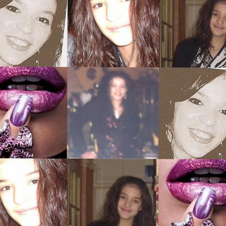 my sister and me